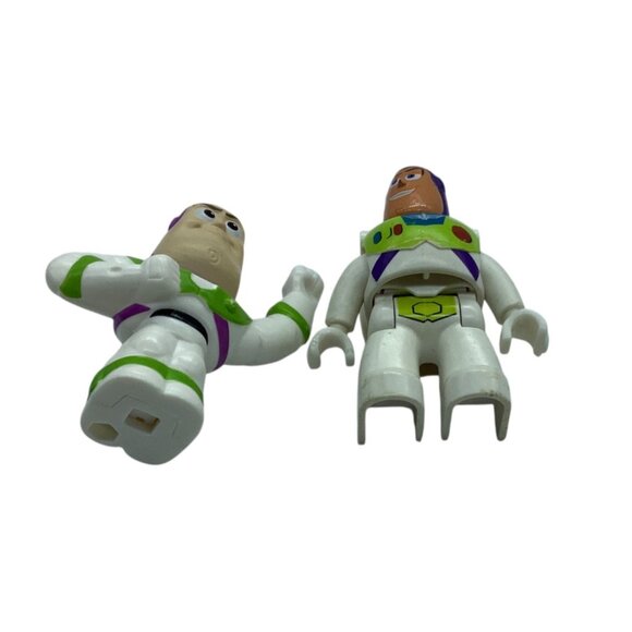 Disney Buzz Lightyear Mini Figures Set Of 2 Toy Story Cake Topper LEGO Duplo - Picture 7 of 8